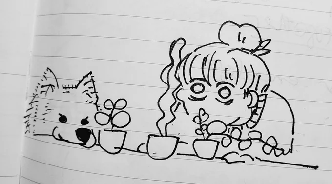 鼻を黒くするべきだった。 
