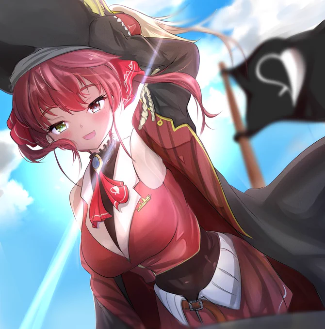 #マリンのお宝
「おはようございます❤キミタチ❤」 
