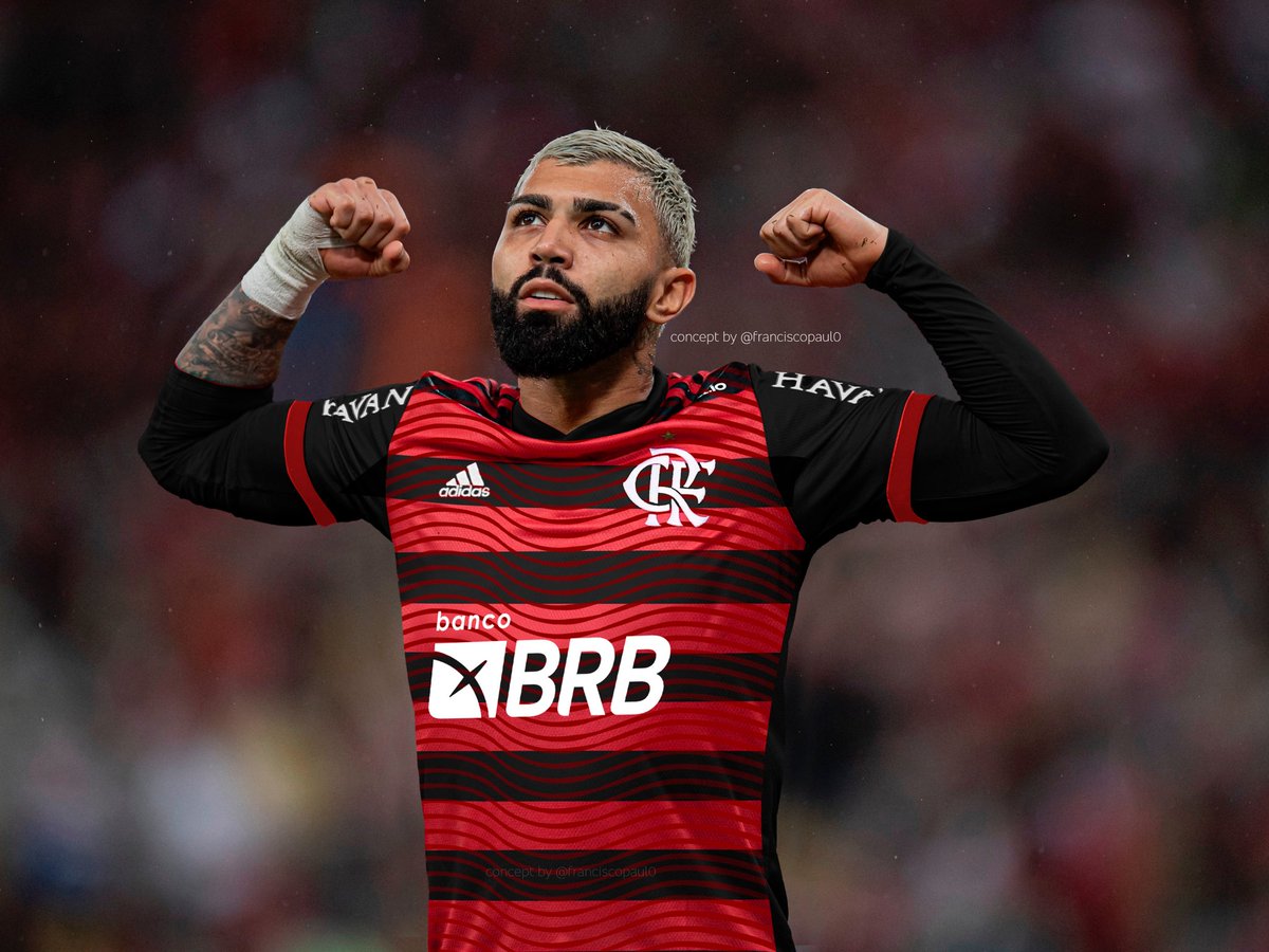 Nova camisa do Flamengo no corpo do Gabi, o que acharam? 🖌🎨