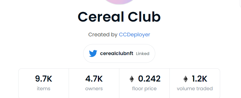 CryptoGriffey78's tweet photo. @M3020Alex @portlandiapanda @cerealclubnft But the presale ended showing 291 left? So how do you go from 291 to only 92 left? OpenSea even shows ~300 remaining. https://t.co/pIwLFcPlPt