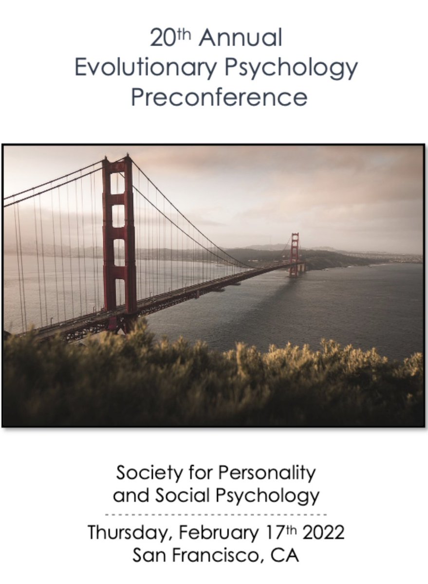 Thank you to all the presenters, and thanks especially to <a href="/michael_barlev/">Michael Barlev</a> <a href="/Frenchette87/">Juliana French</a> and Will McAuliffe for organizing such a fun and intellectually stimulating preconference (and to <a href="/HumBehEvoSoc/">HBES</a> for funding). It's good to be back!! (with COVID precautions) #SPSP2022