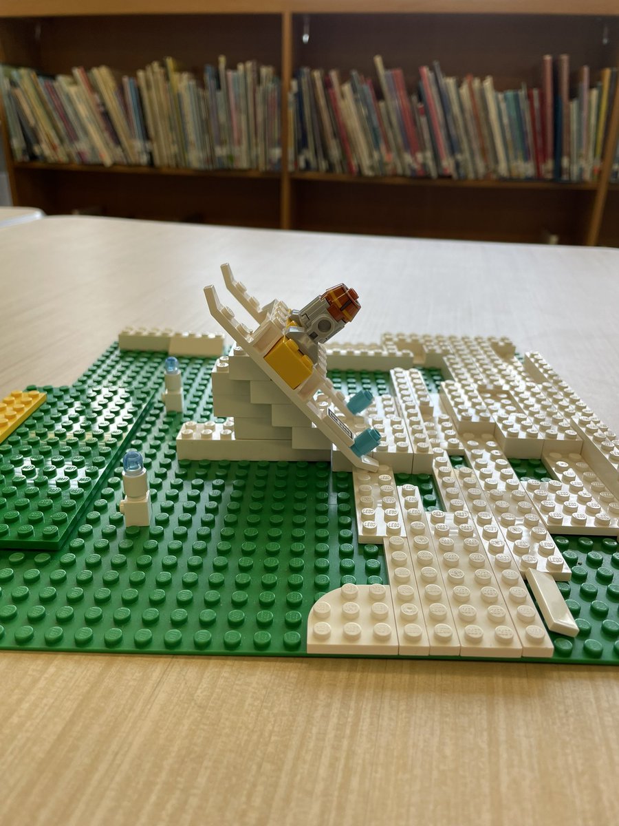 First grade #Olympics research and #STEM challenge: downhill LEGOs!