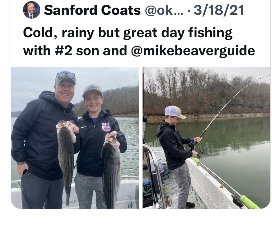 Bailey's Beaver Lake Striper Guide Service tweet media