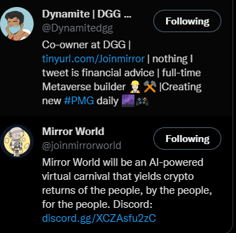arcczhaar's tweet photo. @Dynamitedgg @joinmirrorworld Done!! https://t.co/6IwecEEzFj