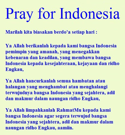 Pray for Indonesia tweet media