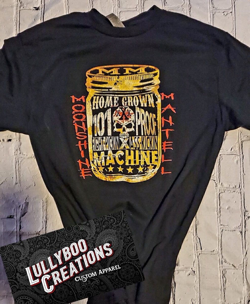 MoonshineMantel's tweet photo. 🚨NEW MERCH ALERT🚨 
Available this weekend or at 

https://t.co/G3MdSa2YqU https://t.co/6UdfFJrGmF