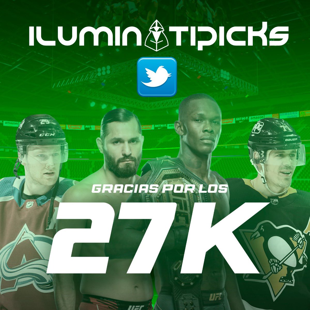 iluminatipick's tweet photo. Gracias porque ahora somos 27K Iluminatis 🤙🏽🔥🧙🏼‍♂️

Vamos a rifar 2.7K pesos a una persona entre los ❤️ y RT 💸

Mañana a las 8 pm de Europa anuncio al ganador ⏰ https://t.co/EOHREshkxh