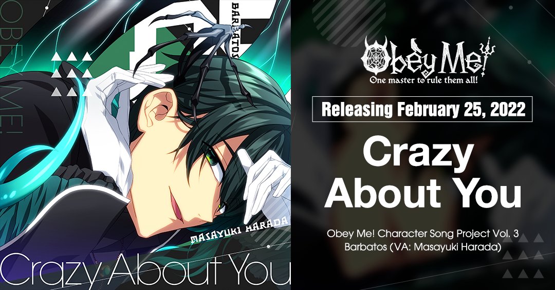 Obey_Me_Official on Twitter "For all of you who've been eagerly