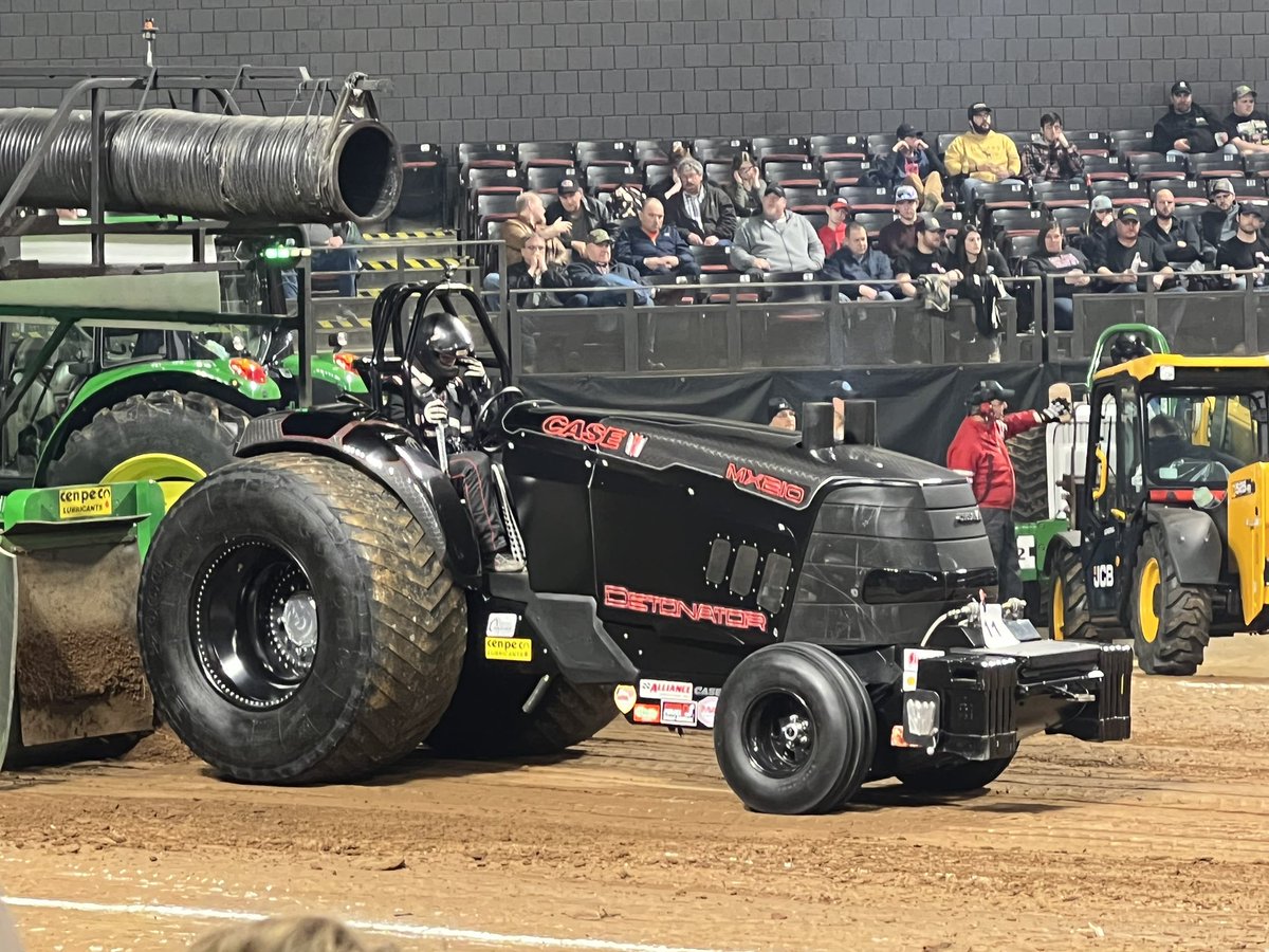 Definitely some big power at the #championtractorpull great time! #NFMS22