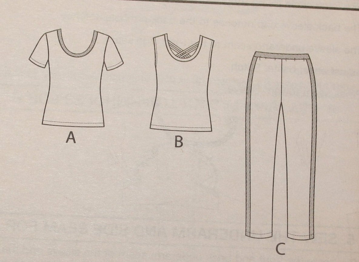 quilts_more's tweet photo. Work Out Sewing Pattern, Exercise Top, Pants, Semi-Fitted, Butterick 6498, Connie Crawford, Extra Small, Small, Medium, Large, Extra Large https://t.co/YplU6svtCw #Etsy #ImagineQuiltsAndMore #PullOnPants https://t.co/X2mO052rPc
