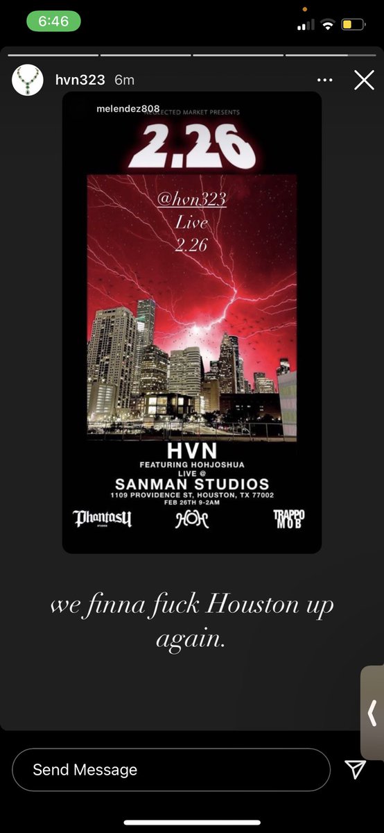 EmanuelHtx's tweet photo. @hvn323 @Neglectedmarket @SkeenTheDream  

2.26 
9PM- 3AM

GET TICKETS NOW 

https://t.co/3xGcUFVDRx https://t.co/tkxhtzN3Zf