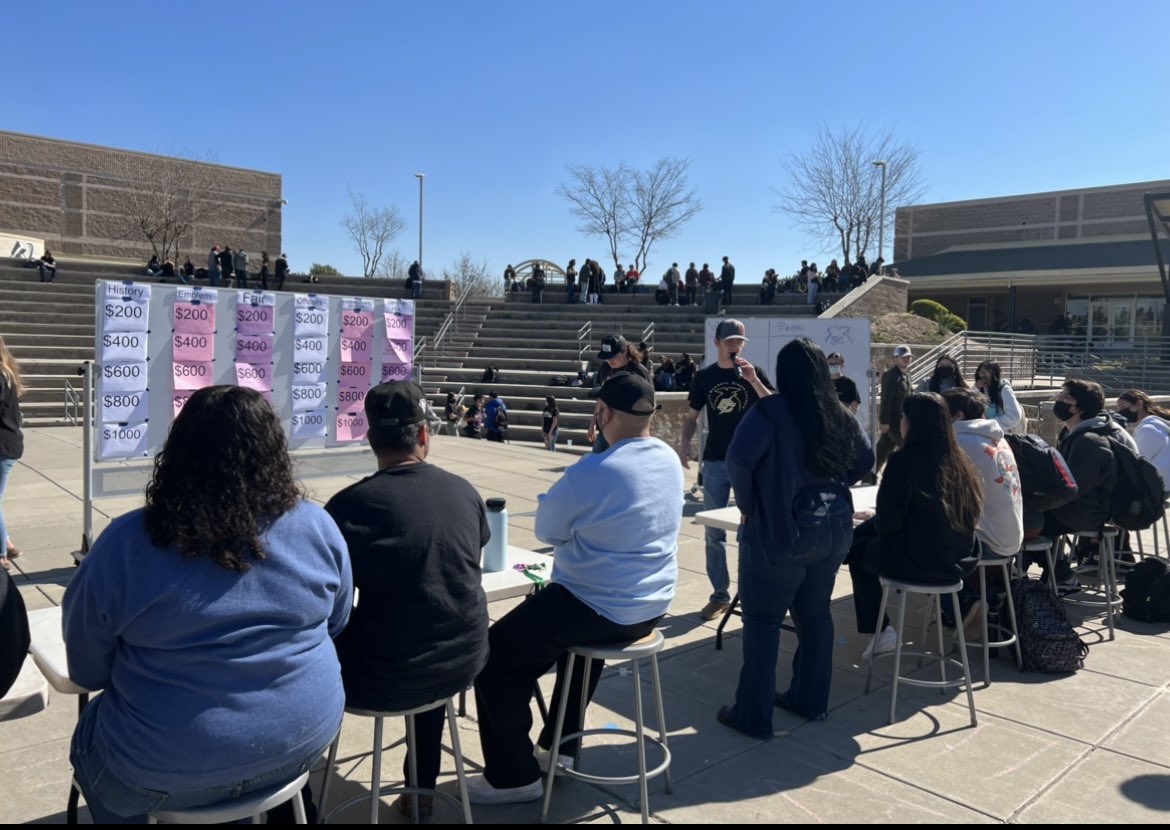 THORSday is always a great day at BC and todays lunch time jeopardy game really brought out some AGsperts and made it a super great day! Congrats to Mrs. Zarate’s team on the WIN! Now …..join tomorrow with our Chicken Scramble - it’s sure to be a sight! See ya there!