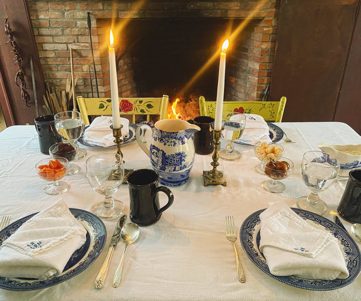 Photo sesh to promote our historic dining offerings this afternoon! 🍽🕯✨

Stay tuned to find out how you can indulge in a 19th century dining experience this season at @gcvmuseum! #HistoricDining #LivingHistoryMuseum #Museum #GCVMuseum #Dining #HistoricFoodways #Tablescape