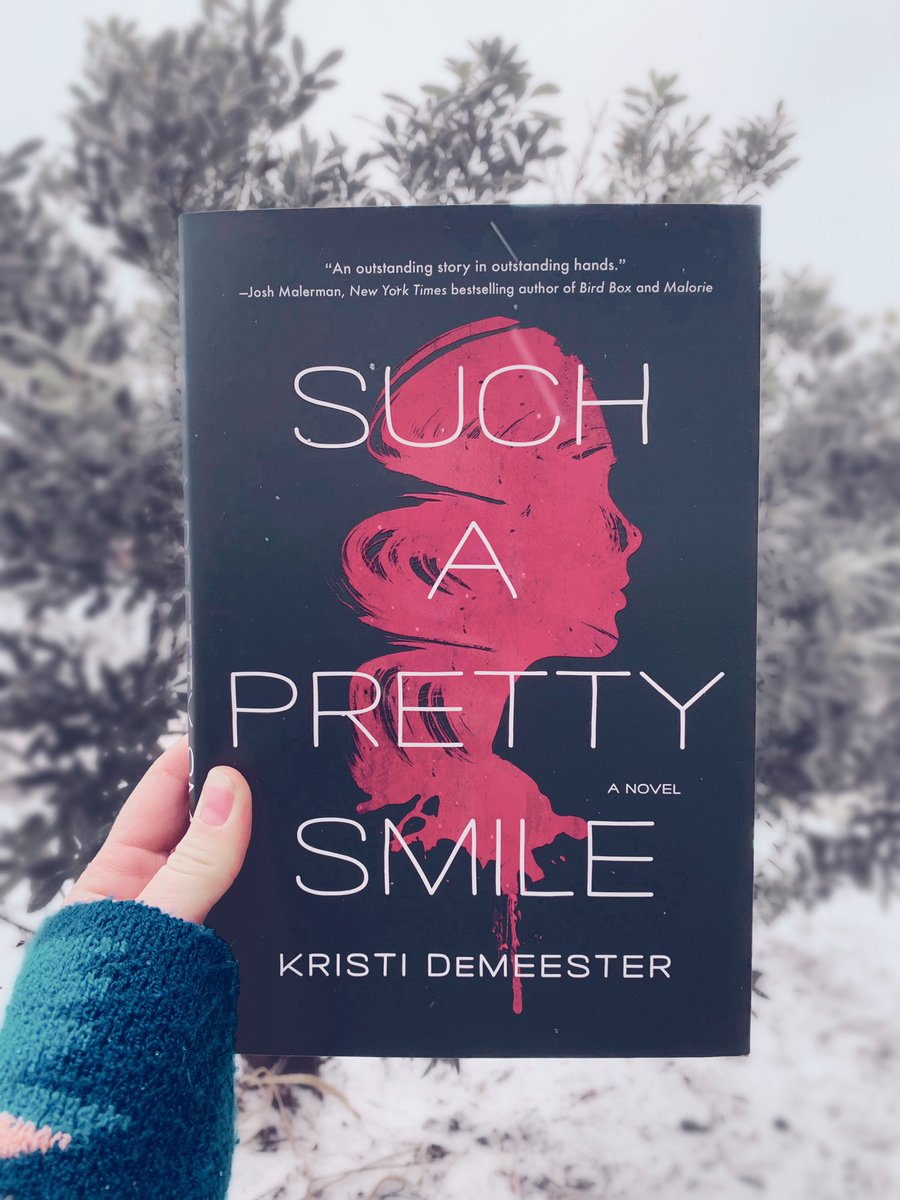 BNFairlaneGreen's tweet photo. Happy snowy #thrillerthursday friends! 

We are so excited to tell you about Such a Pretty Smile by @kristidemeester 

#multipletimelines #horrorbooks #youdbeprettierifyousmiled #smileforme #thrillerbooks #strongwomen https://t.co/msZxSAe2xw