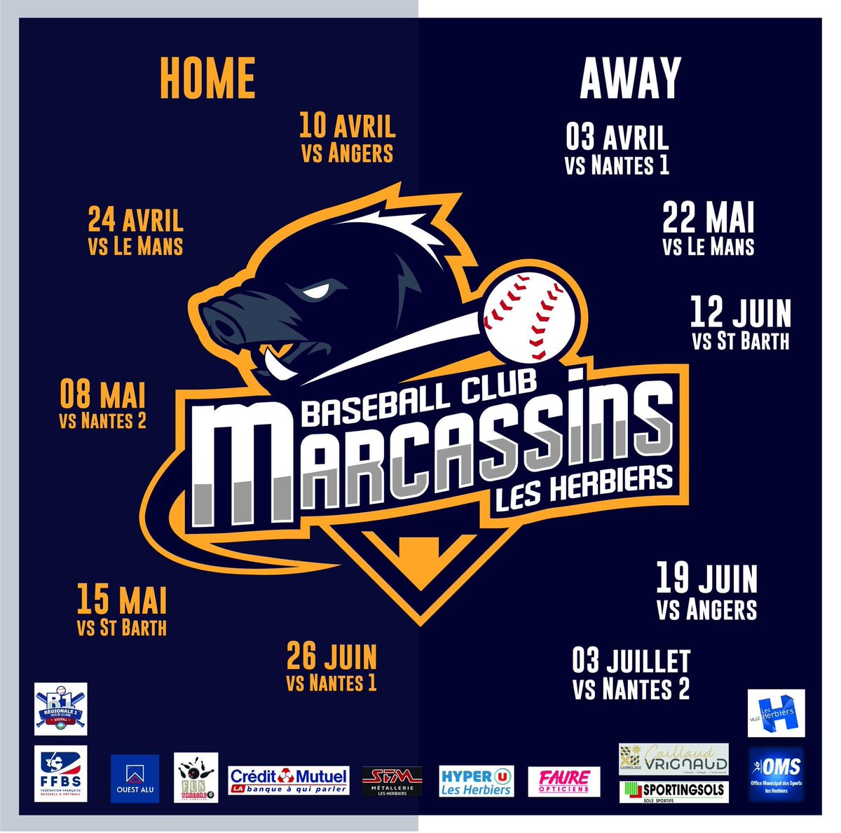 📆 La saison approche, plus que quelques semaines pour être prêts… Demandez le programme ! 🐗