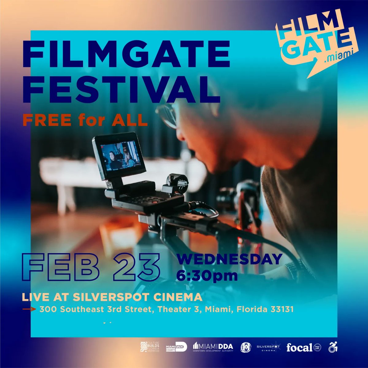 FilmgateMiami's tweet photo. Welcome emerging filmmakers
Let's see what you got! Thank you @SilverspotFilms Downtown Miami - come to network, come to meet these future Hollywood bound movie makers all in one night! $15 FEB 23RD FILMGATE FESTIVAL #miamfilm #floridafilm #miamiactor
https://t.co/biaxvFR4Gp https://t.co/xAvTYjJ2vB