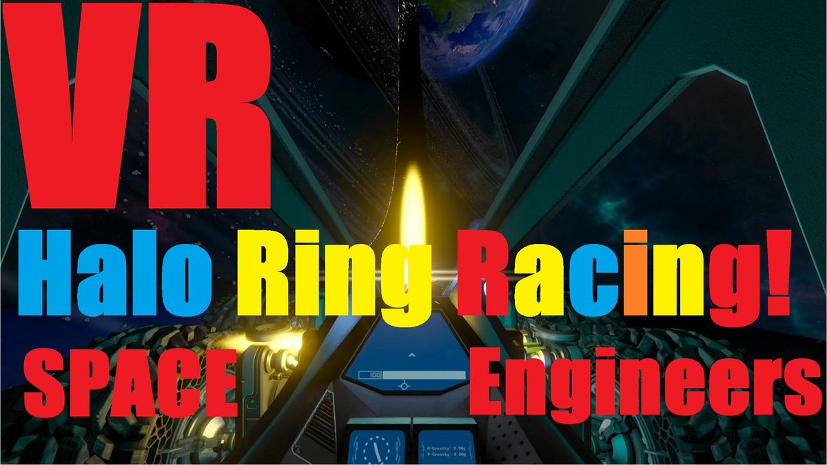 ReviewsFlaming's tweet photo. Space Engineers VR: Halo Ring Racing! https://t.co/ad1N9iH91d via @YouTube @KeenSWH @SpaceEngineersG #spaceengineerworks #space #VRChat始めました #VRChat_world紹介 @Keen_VR #gaming #TwitchAffilate #twitch #YouTube https://t.co/G0mZAffuNM