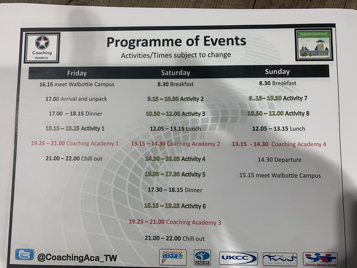 CoachingAca_TW's tweet photo. Late night at @JohnSpenceCHS putting the final resources together for this years @YouthSportTrust Young Coaches Academy at @DukeshouseW excited to meet the girls from @johnspencepe @WhickhamSchool @BoldonSchool  and @WSPost Keep your eyes posted for developments over the weekend! https://t.co/MebtCqe1Bm