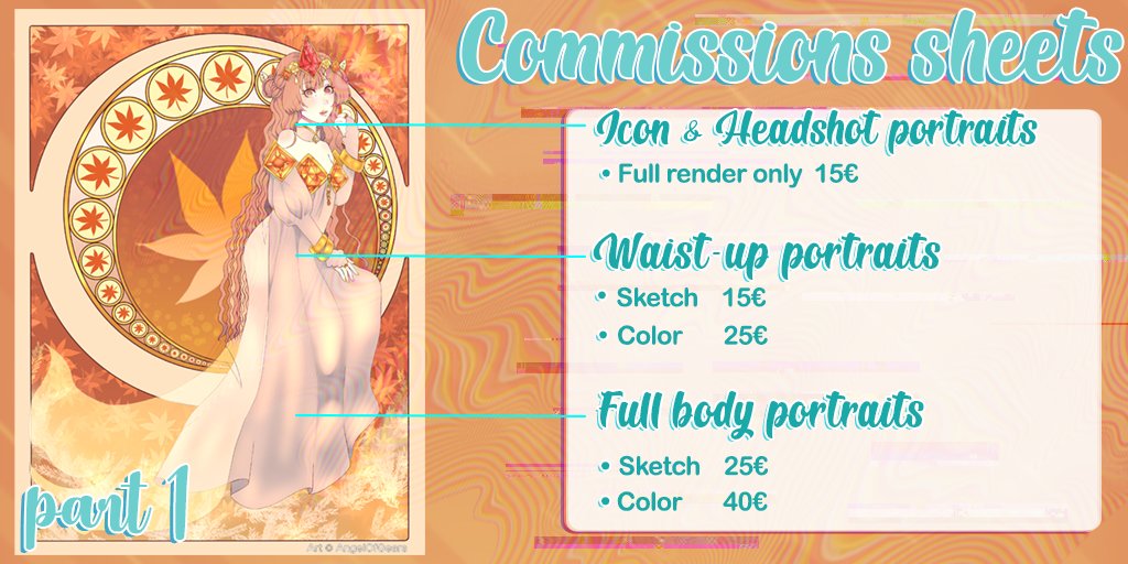 AngelOfGears's tweet photo. Updated commissions! Thanks to @QtHoneypot for the layouts! 💜 https://t.co/zuiPM4EqJ0