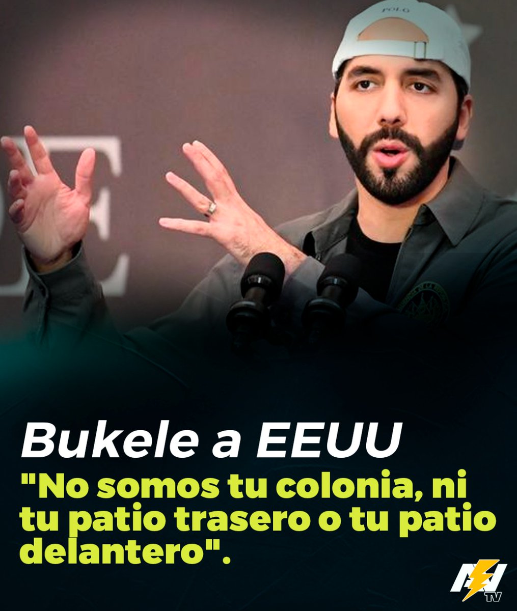 Tras el anuncio de un Proyecto de Ley presentado en USA , para “mitigar los riesgos de la adopción de Bitcoin en El Salvador”, Nayib Bukele respondió en su cuenta de Twitter que Estados Unidos “tiene cero jurisdicción sobre una nación soberana.
#Nicaragua #17Febrero ✊