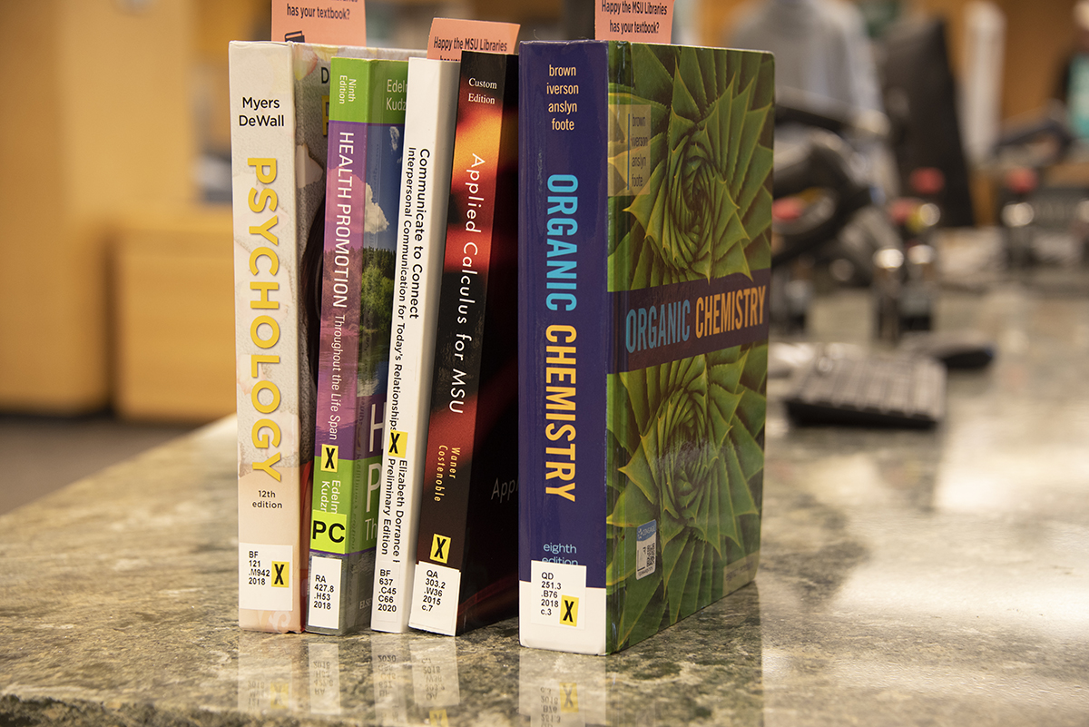 msulibraries's tweet photo. Here's an early alert: We're less than a month away from #GiveGreenDay, when we hope to raise $3,000 in support of our #OpenEducationResources and our #AffordableTextbookProgram. Did you know a single textbook can cost more than $300? https://t.co/27hw6nChan https://t.co/faH694dFex