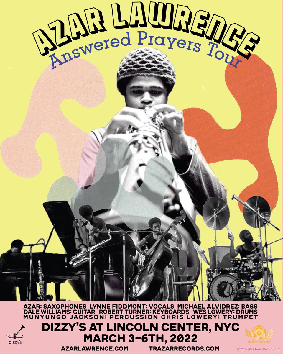 AzarJazz's tweet photo. NYC! We’re coming back & bringing the heat from LA. #ItsGoingtobeHot! Come out & celebrate the new album ‘New SKY!’ @jazzdotorg
Make sure to grab your tickets! https://t.co/JuBUubWCOP https://t.co/4hkq8zkye6