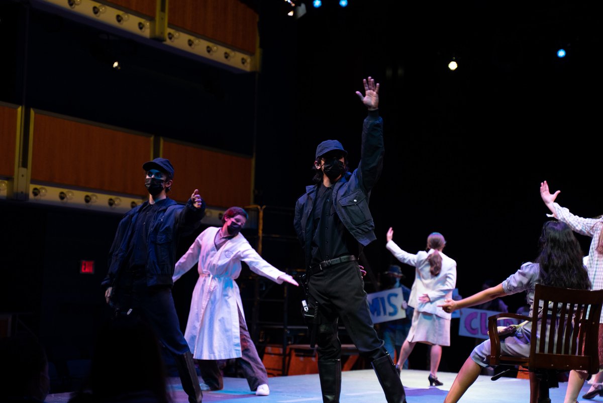 phillipsacademy's tweet photo. The Theatre &amp; Dance Department Presents: Urinetown the musical. There will be multiple shows happening all weekend. More information on our website. Congratulations to the cast and crew for a wonderful performance! 🎭 #Andover #PhillipsAcademy https://t.co/H5XefT5lv5