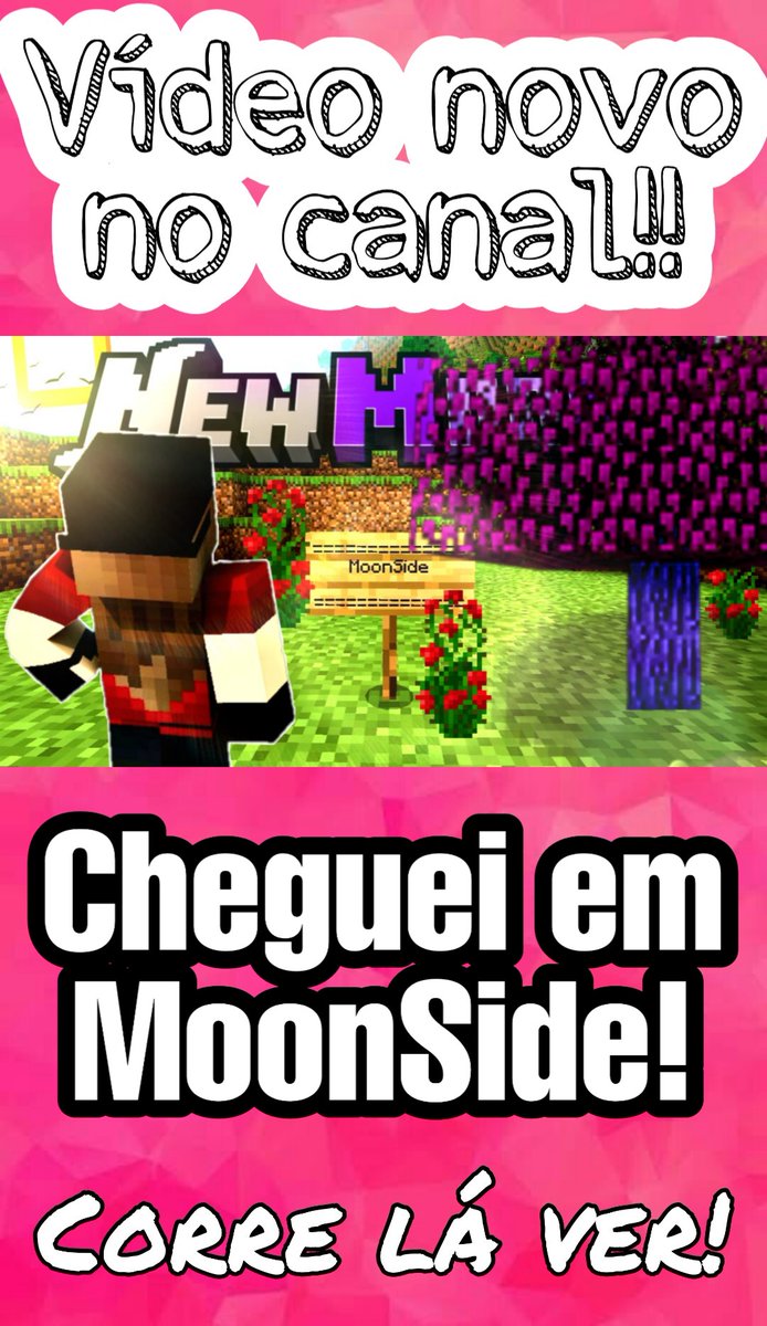 Coelha_Games17's tweet photo. Vídeo novo rapeizes
https://t.co/mKyPUrM8ug
#Minecraft #NewMoon02 @NewMoon021 https://t.co/2HLkDarPIx