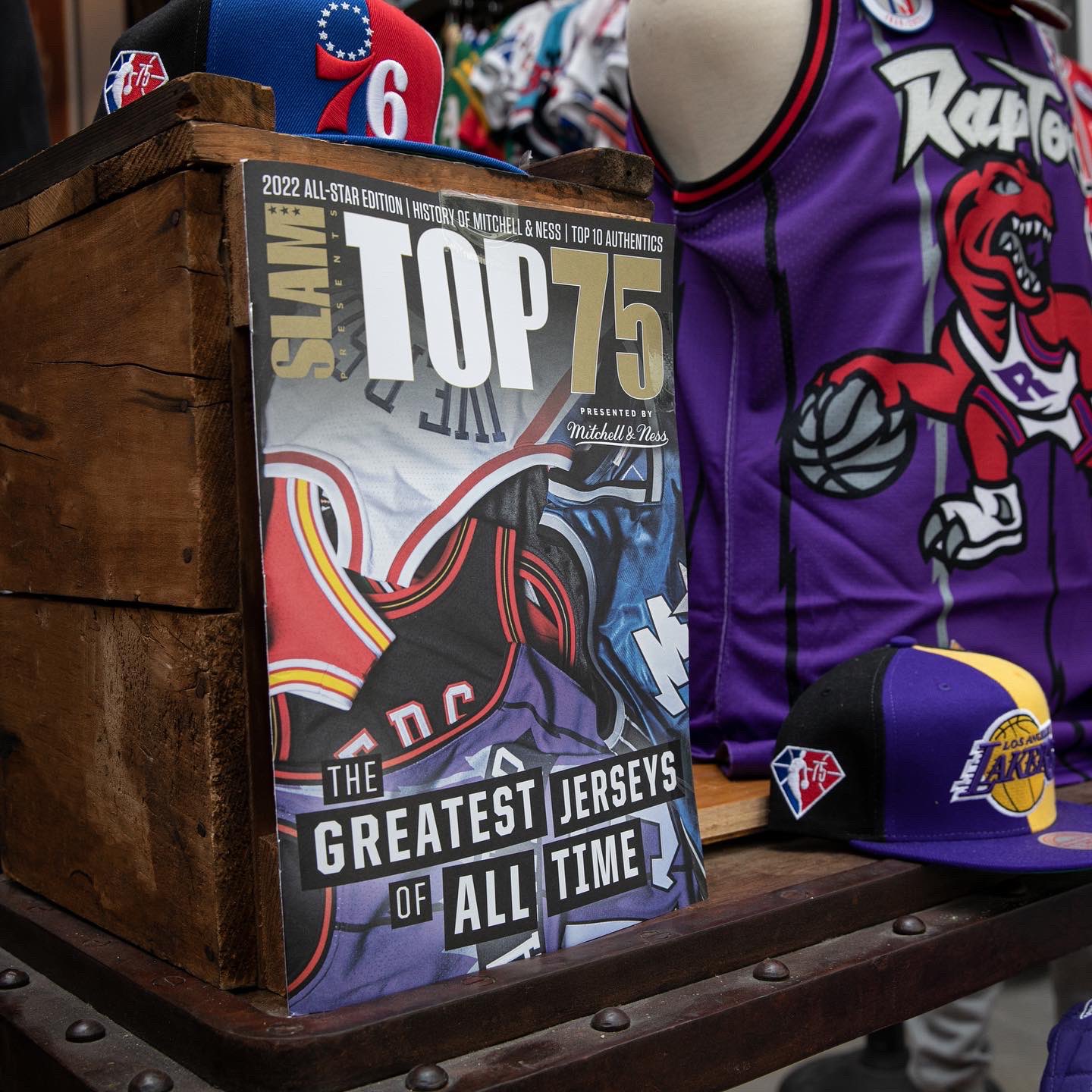 SLAM Magazine's Top 75 Jerseys of All Time Mitchell & Ness