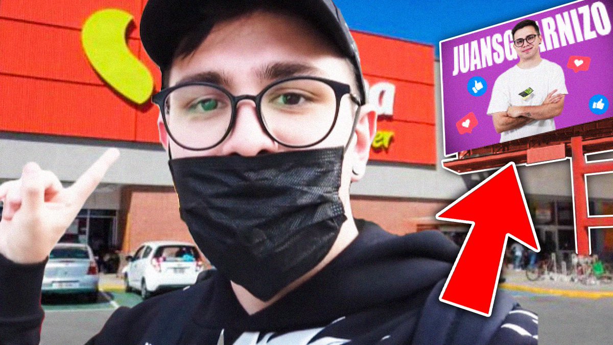JuanSGuarnizo's tweet photo. 🚨 NUEVO VIDEOOO 🚨

BUSCANDO PUBLICIDAD MÍA EN SUPERMERCADOS 🧐

Un pequeño resumen de mi travesía del otro día.

https://t.co/Q9tPBJZeZx https://t.co/H5XBBDWMIH