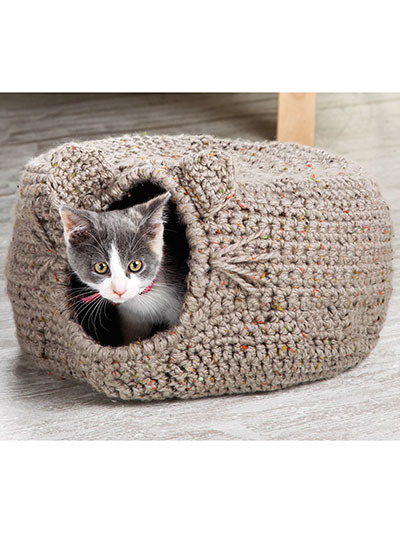 Cat Igloo Crochet Pattern
Create a hideaway with this easy crochet project. aff
bit.ly/2Ip7z3v