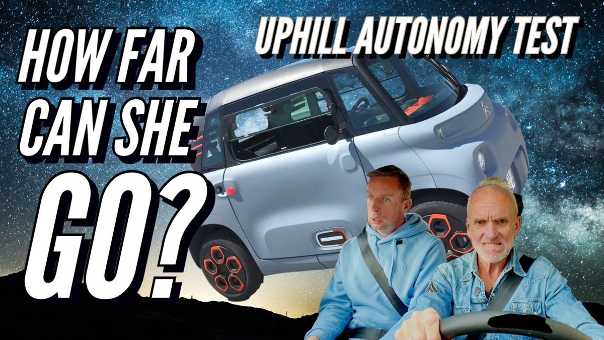 Here is the first of our mid-week videos entirely dedicated to what life with a Citroen Ami is like.
This week we ran a full test to see how she climbs and her battery regeneration.  #citroenami #citroenamiuk# #southoffrance 
youtu.be/M6IfZjyyhRU