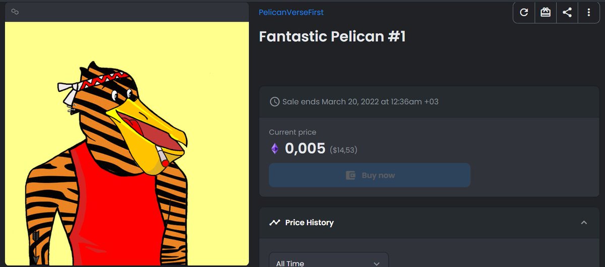 OUR FIRST NFT IS ON SALE!!!🔥🔥🎊😌
for others: The Polygon network is really problematic these days, very soon they will all be on sale.🤯
#NFTs #nftcollectors #ETH #Polygon #OpenSeaNFT