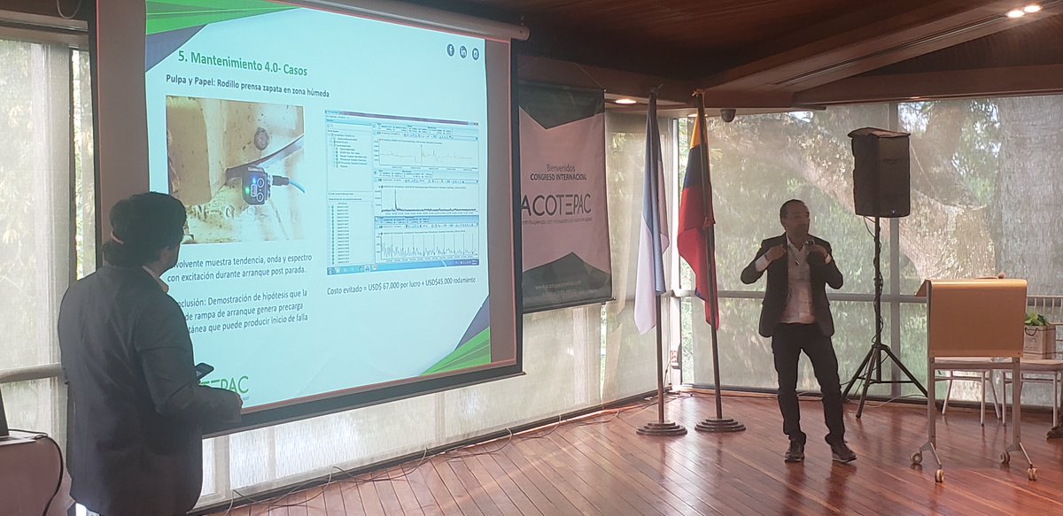 acotepacolombia's tweet image. Penúltima conferencia del día jueves "Más allá del mantenimiento predictivo" Diego Fernando Pérez   - SCHAEFFLER

#schaeffler #beneficios  #paperprocess #mantenimiento