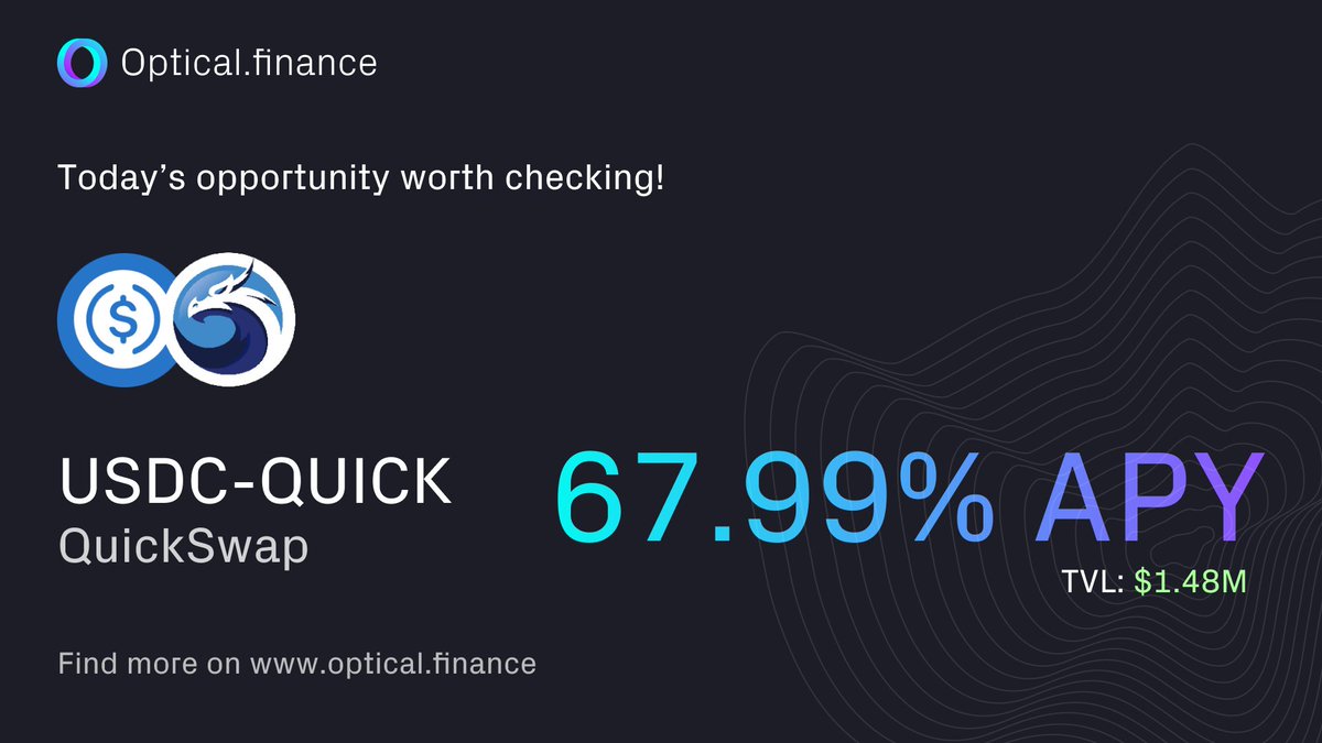 Optical Finance tweet media