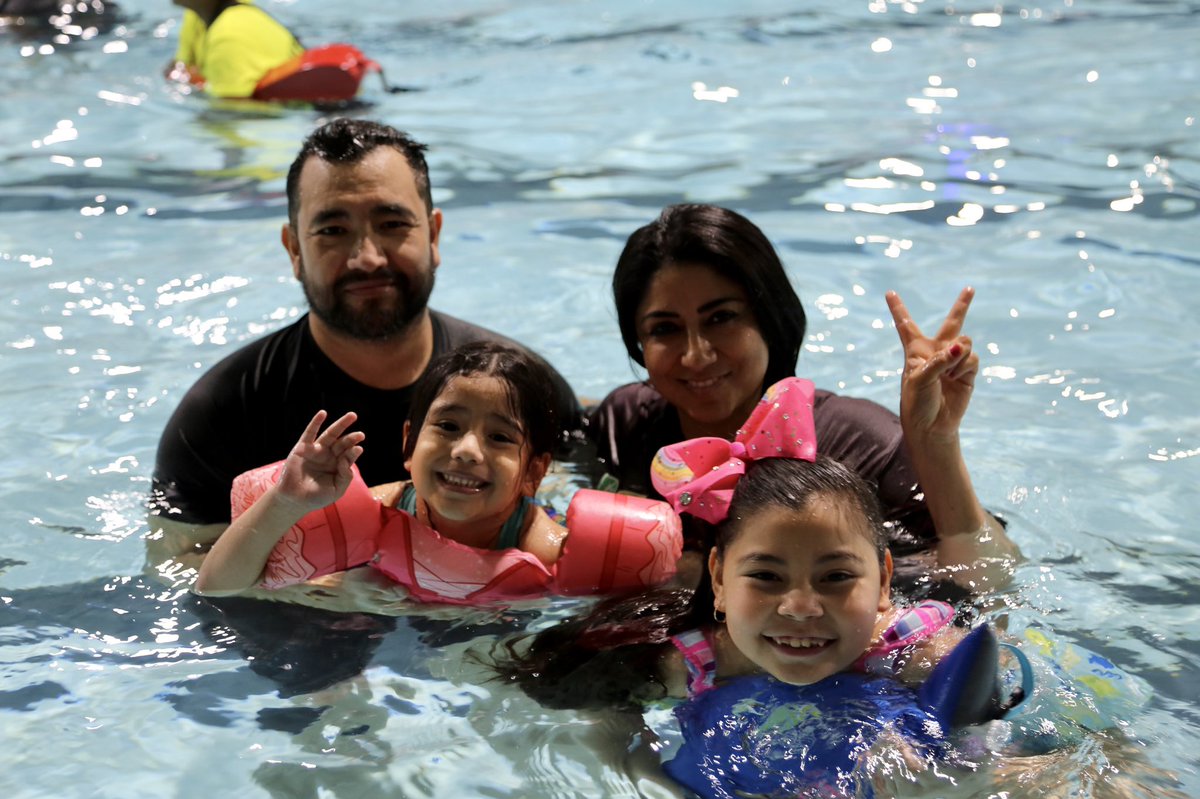 Join us this Saturday for Family Swim Days at the San Antonio Natatorium! 💦 Every 3rd Saturday of the month, swim with the entire family for FREE! 

🗓 3rd Saturday of month (Feb-April)
📍 1430 W Cesar Chavez BLVD
⏰ 1p-3p
🎟 Free

#SAParksAndRec #Pool #Swim #FreeAdmission #Fun