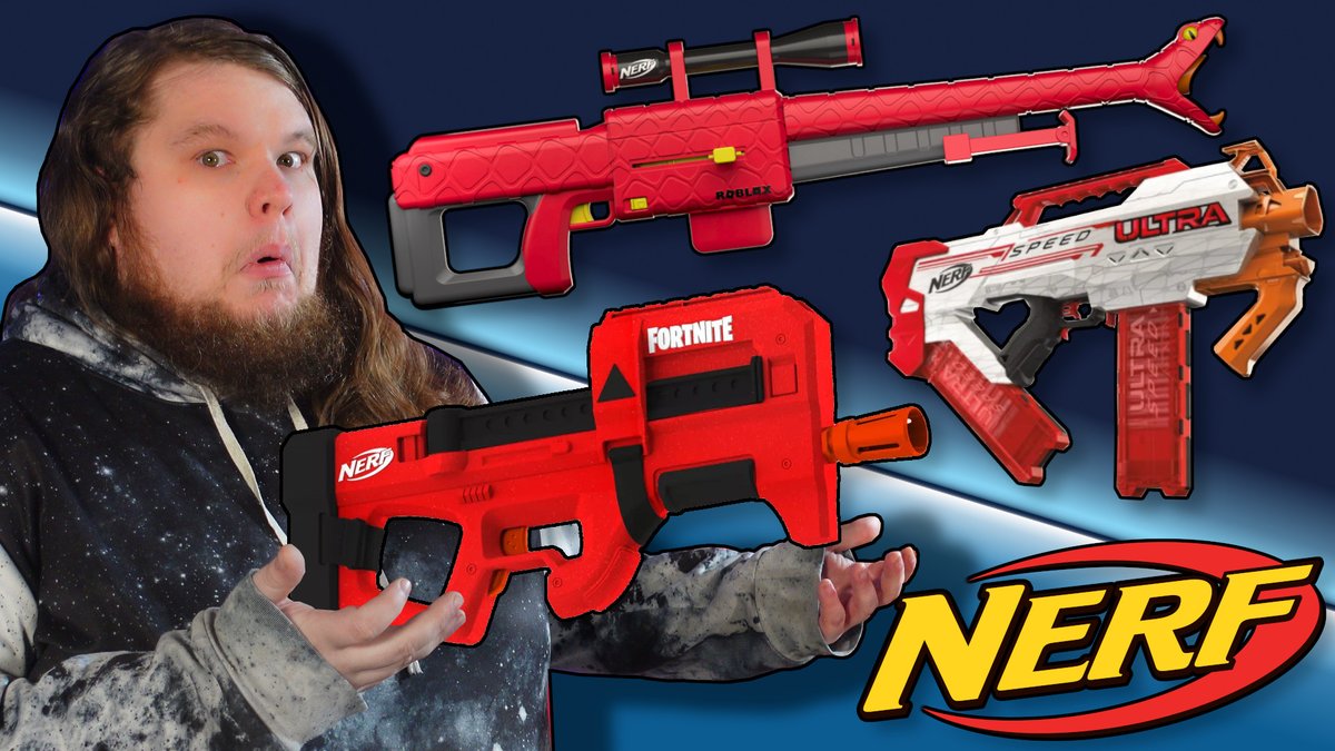 N E R F  S N A K E

NERF'S FASTEST FIRING BLASTER YET! (And their ugliest...) youtu.be/XGJLscwUKrg via <a href="/YouTube/">YouTube</a>