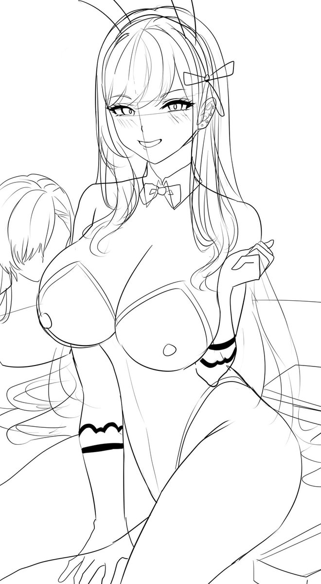 A WiP.
Time to draw Marin from Bisque Doll (Dress Up Darling)
I actually was a manga reader since some time ago. hehehe.
can you guess which character is she cosplaying?