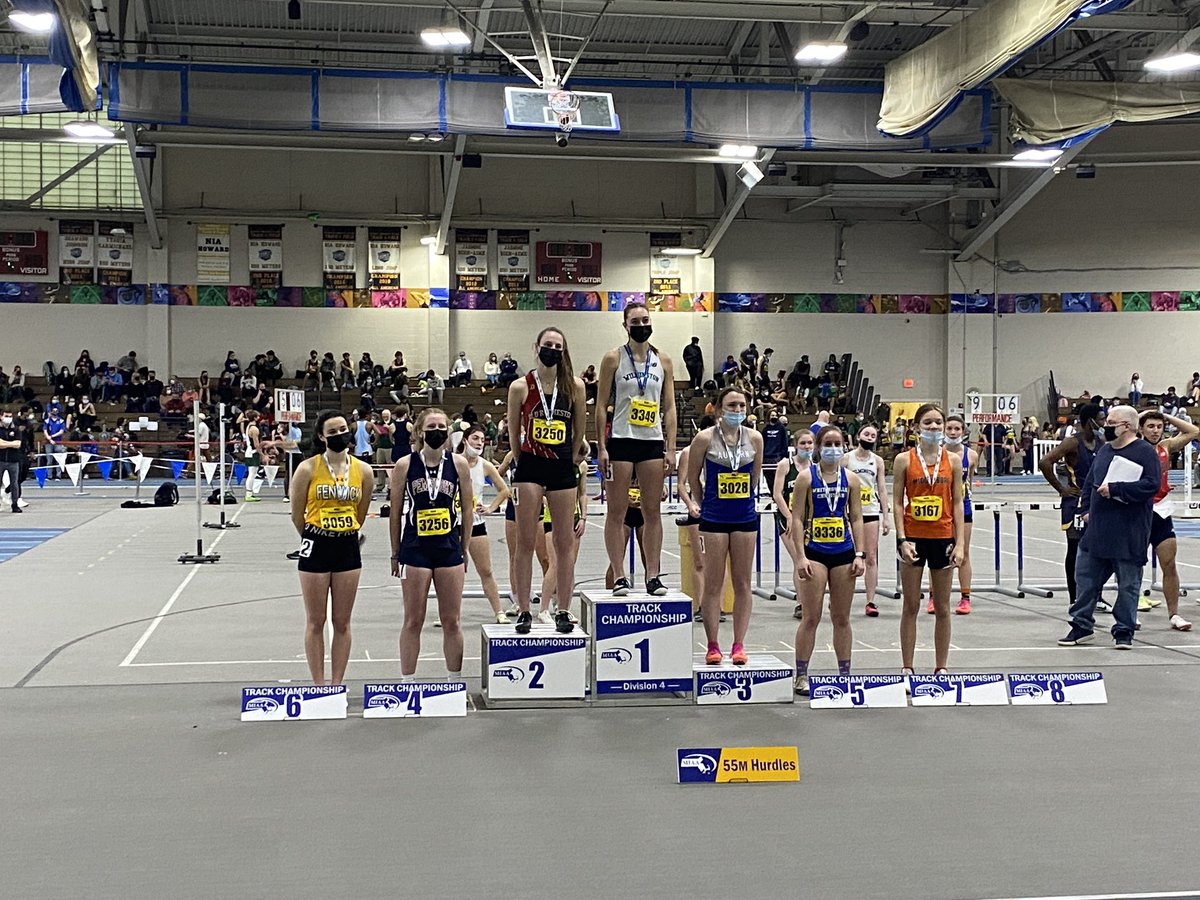 Division 4 State Meet 

Lucia Conti places 6th in the 55 Hurdles with a time of 9.16!!
#FenwickTF <a href="/We_Are_Fenwick/">Fenwick Crusaders</a>