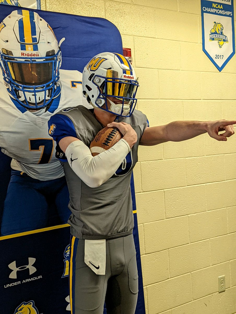 tommy_giannone's tweet photo. Had a great time yesterday at Misericordia university. Thank you to the coaches for having me! @Coach_McCrann @MUCougarsFB https://t.co/32c4twIM2l