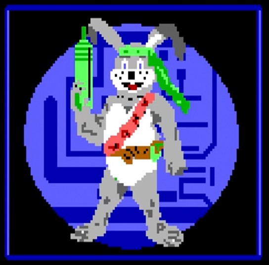 elepiech's tweet photo. @NFTInsider_io @WAX_io Probably Desmond from @metro_origins.

Who doesn't love a killer, attention-hogging rabbit? 🐰 https://t.co/C3GbLsCo6R