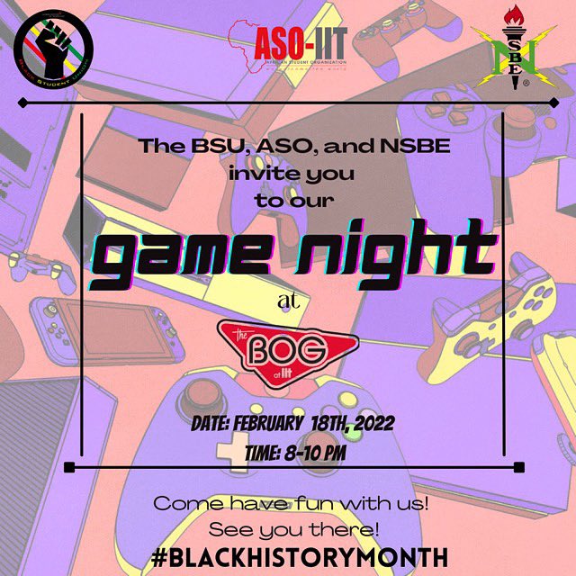 NSBE_IIT's tweet photo. GAME NIGHT TOMORROW GUYS 
show up and let's have some fun! https://t.co/Yg71zatAsL