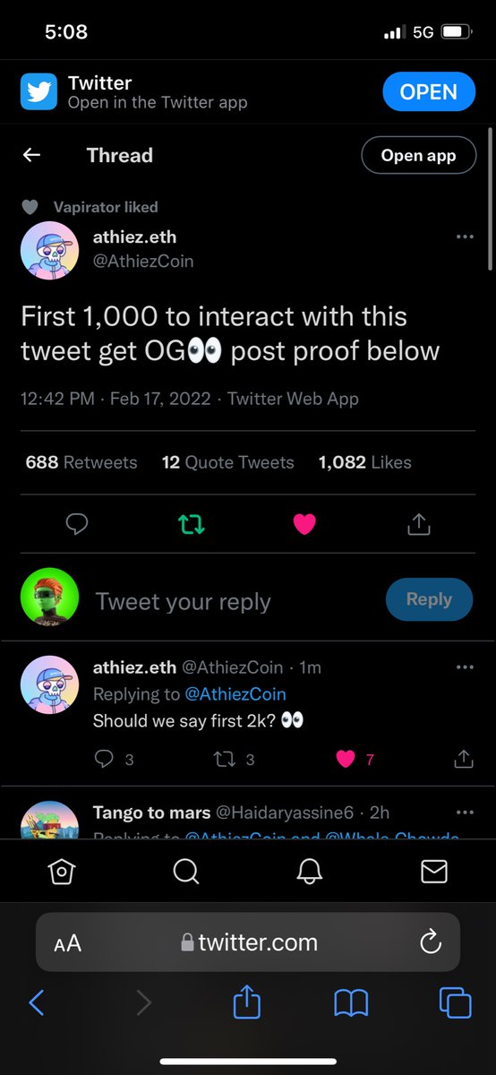 Mess.eth tweet media