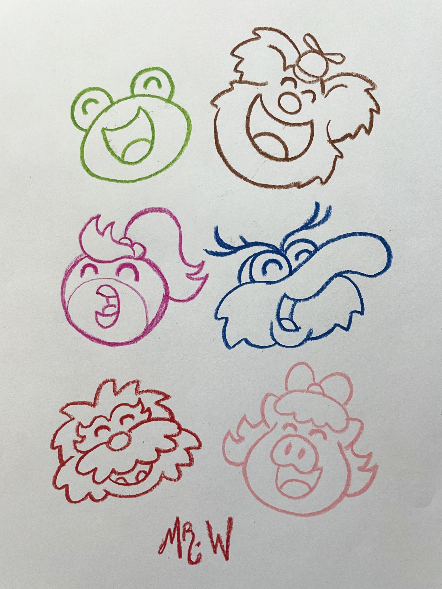 How to Draw The Muppets