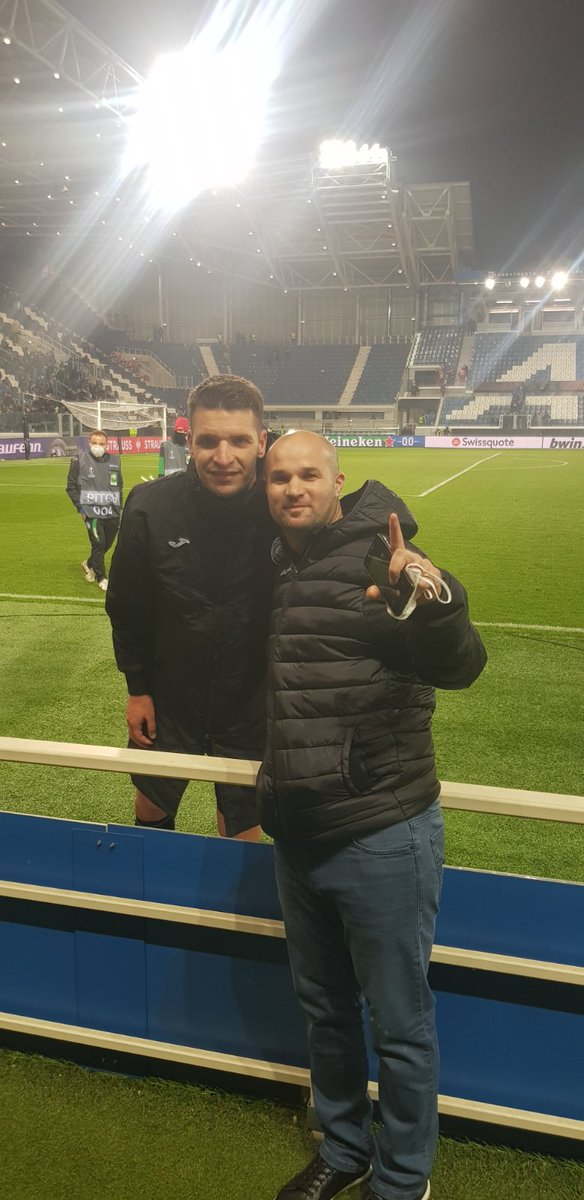 Whit My favorite player and hero today - Berat

Grande Berat, Grande Atalanta 💙