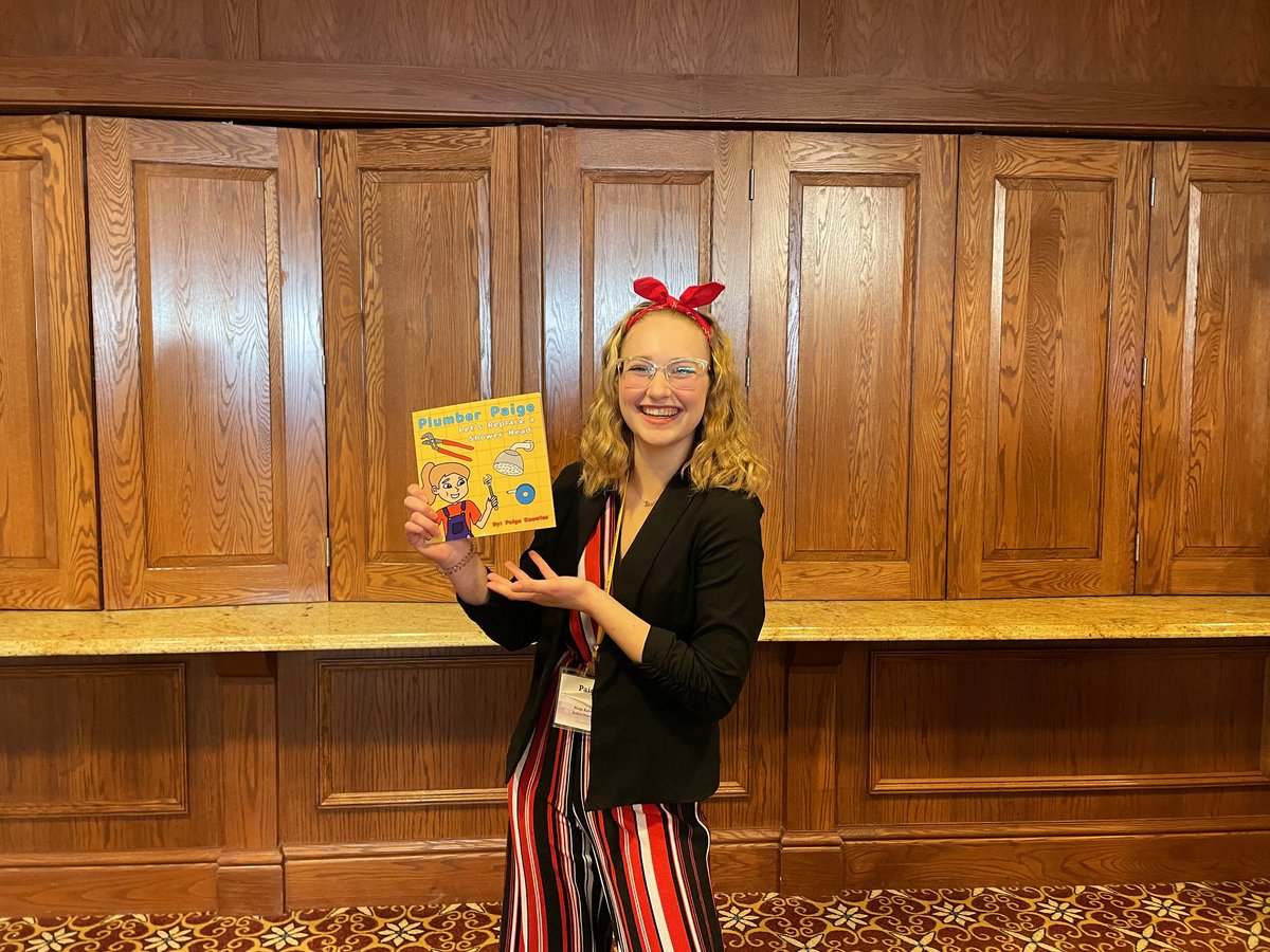 Plumber_Paige's tweet photo. Last week I attended the PACTA conference at Hershey Lodge. I  was provided the opportunity to speak during a breakout session and I got to showcase my books at the exhibit hall! 
LCTI has changed my life and continues to do so!  I'm very blessed to have the support I do 🙏❤ https://t.co/AYE6kVd5Ev