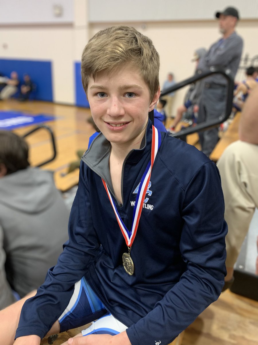 We’re going to miss <a href="/TheCreekBCMS/">TheCreekBCMS</a> wrestling. All the boys grew so much as athletes! I’m not sure what path Davis will take next, but I hope to see him on the mat again <a href="/WeAreCroatan/">Croatan High School</a>! Undefeated in his weight class &amp; maintained A’s &amp; B’s. <a href="/CarteretK12/">Carteret County Public School System</a> 
It was a perfect season!