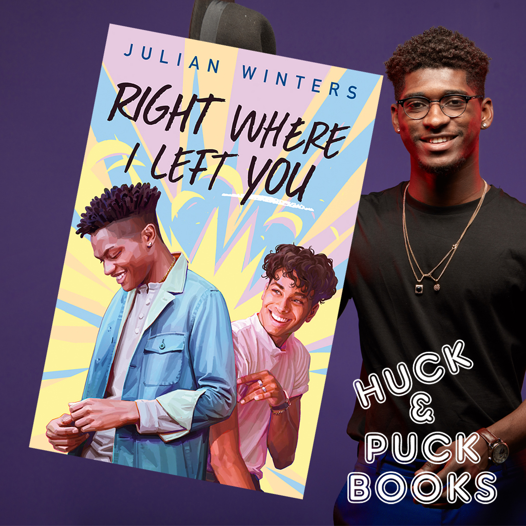 We are counting down to the release of Right Where I Left You by <a href="/julianw_writes/">Julian Winters is Kind of Here</a>  Arrives in-store March 15. Preordering your copy is the best way to show your support for authors and local bookstores

huckandpuckbooks.com/product-page/r…

#lgbtqia #lgbtqiawriter #lgbtqiabookstore #youngadult