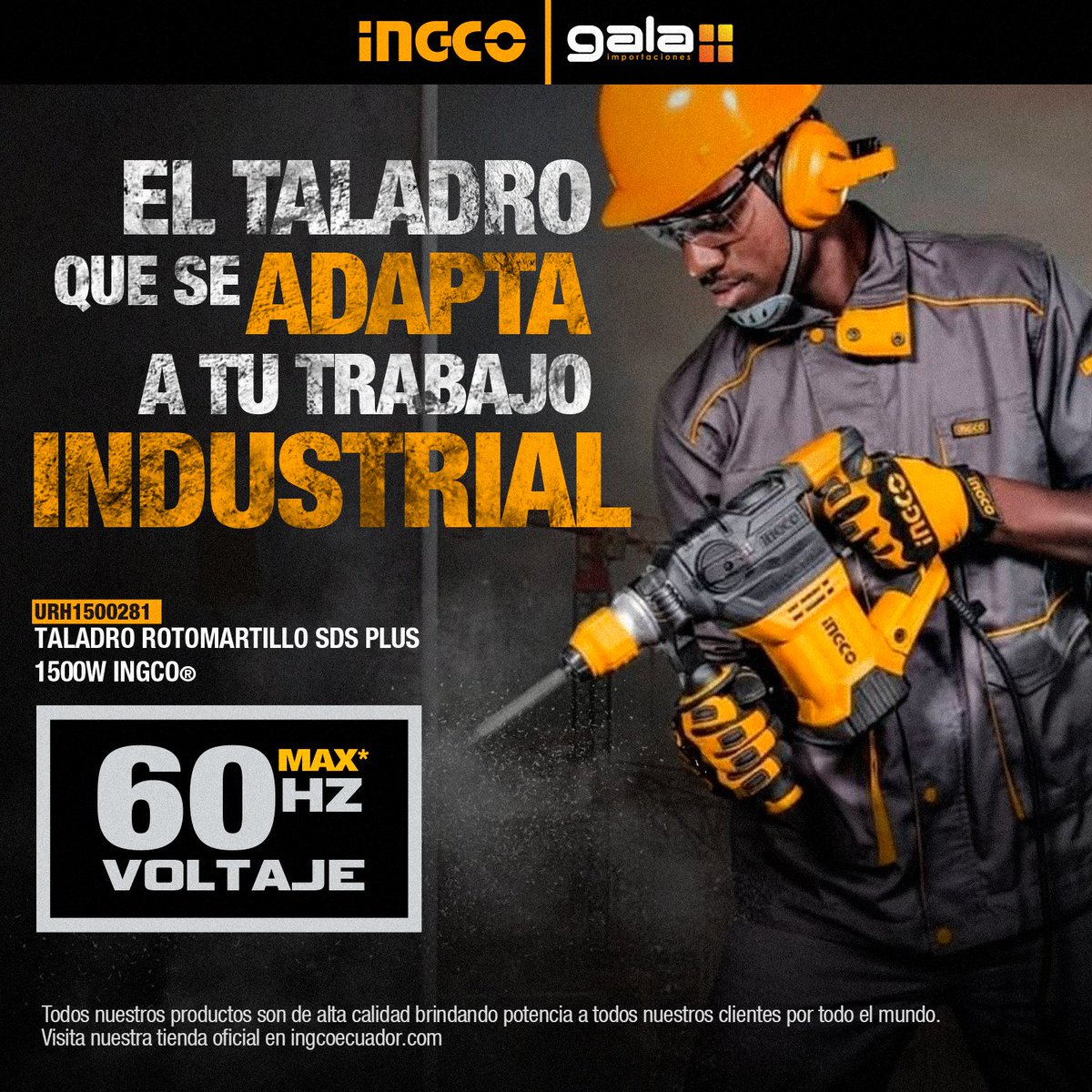 IngcoEcuador's tweet photo. ¡NUESTRAS HERRAMIENTAS SE ADAPTAN A TUS NECESIDADES!
Aumenta tu colección de Herramientas INGCO20V®
#ingcotools  #powertools #ingcopowertruck #tools  #MakeTheWorldInYourHands #jobsite #ingcoecuador #INGCOfans #ingcoglobal🌍 https://t.co/o8SyMWxO2R