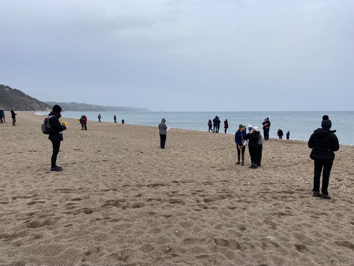 GeographyTggs's tweet photo. The calm before #stormeunice ……. 
It was a privilege taking y12 geography students to Slapton accompanied by great teaching from @FSCSlaptonLey. Shame we had to cut it short https://t.co/UhVXWSckye